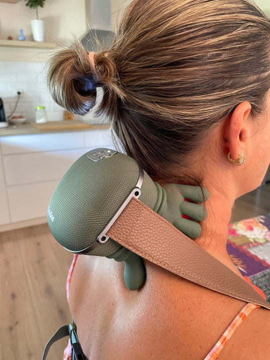 NeckTherapy+ - Elektrisk nakke- og skuldermassasje med varme